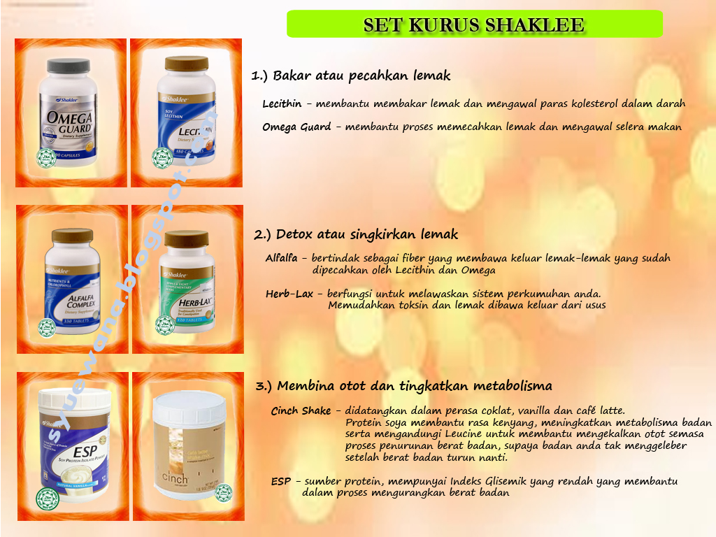 Testimoni Set Kurus Shaklee ~ KZ Healthy