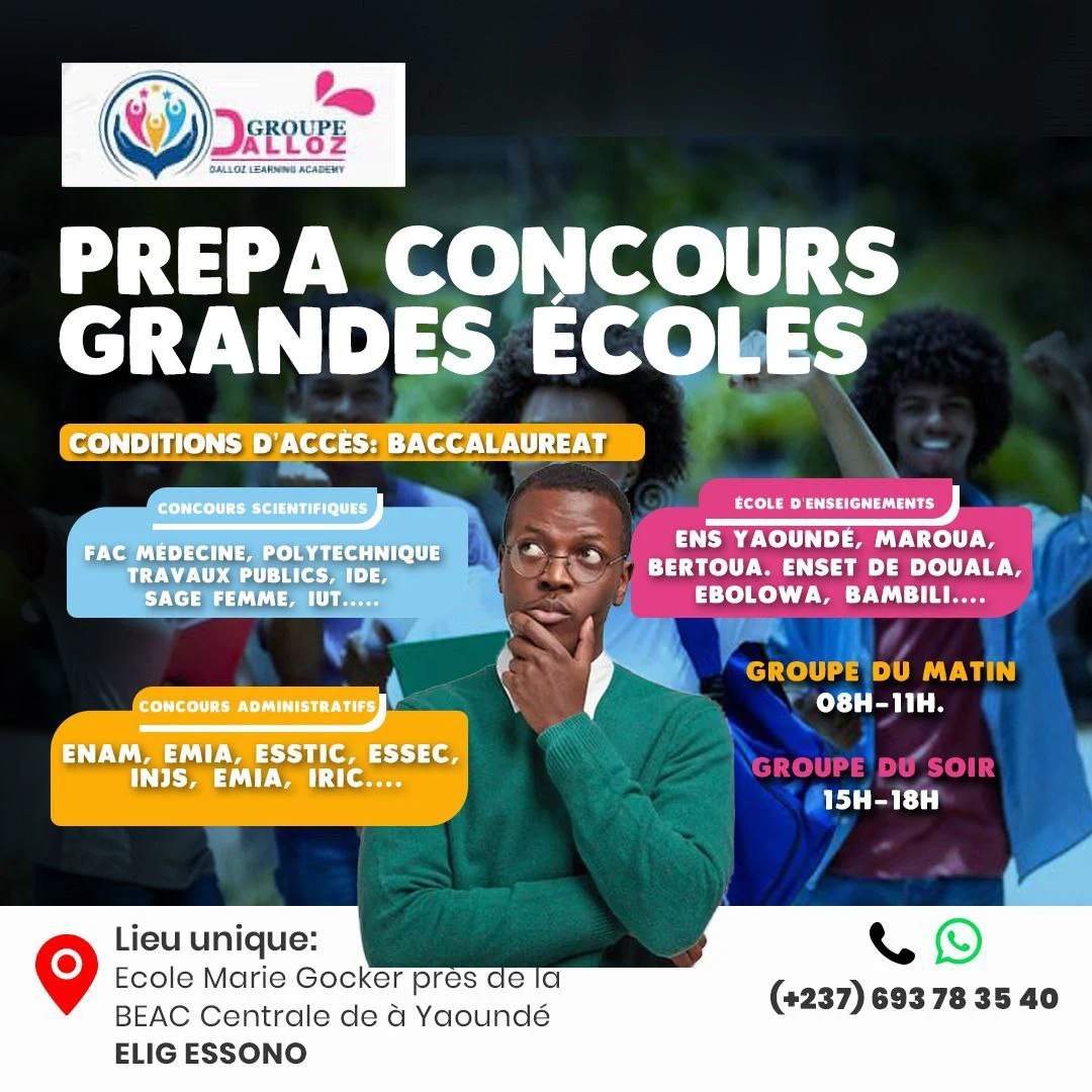 Préparation aux concours d'entrée dans les grandes écoles 2024 avec le groupe Dalloz Learning Academy