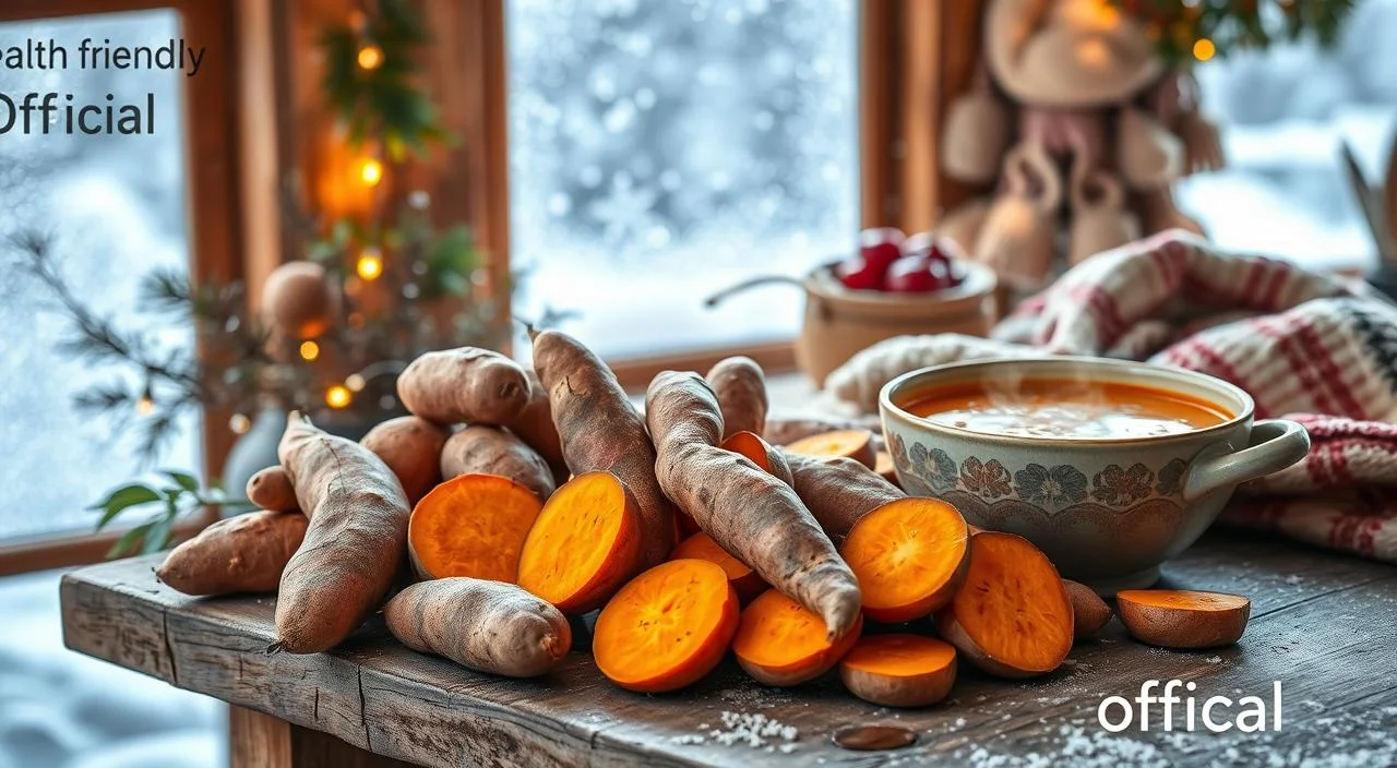 Sweet potatoes benefits in winter