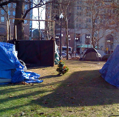 Occupy Providence Christmas Tree