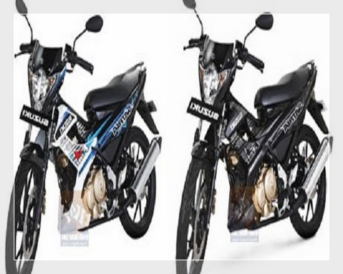 Foto modifikasi satria fu 150 velg jari jari injeksi 