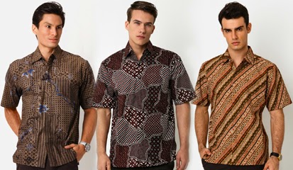 Trend Model Baju Batik Formal Pria Motif Terbaru 2014