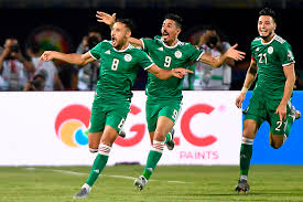أهداف مباراة الجزائر ضد غينيا فى أمم أفريقيا 2019