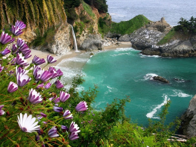 McWay Falls, Julia Pfeiffer Burns State Park, Near Big Sur, California