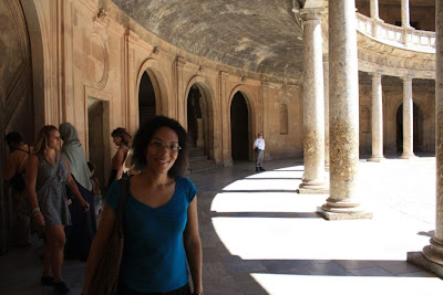 Palace of Carlos V in La Alhambra de Granada