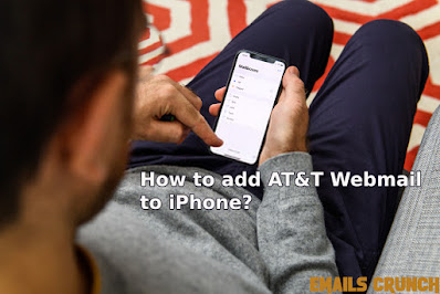 How to add AT&T Webmail to iPhone?