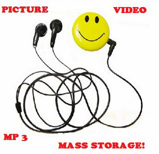 Spy Cam Pin Smile + MP3