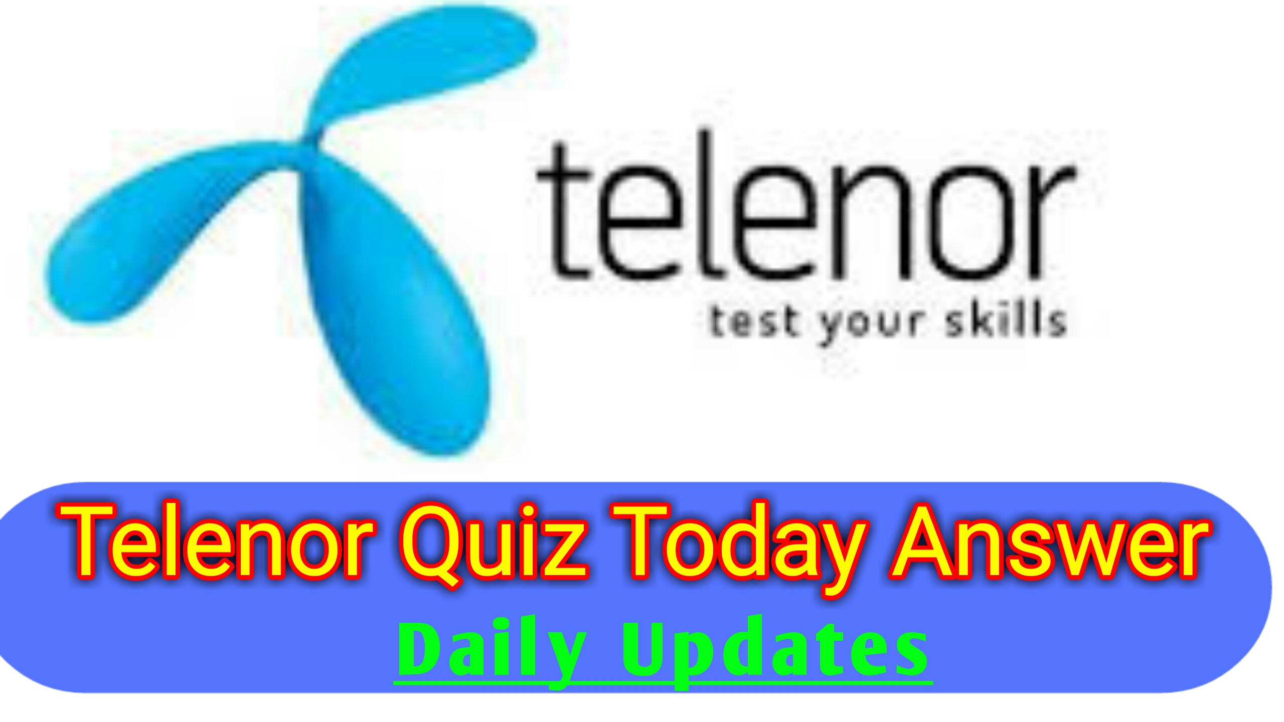Telenor quiz today