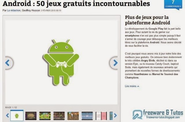 50 jeux Android gratuits et incontournables 