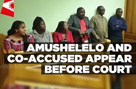 Amushelelo and co-accused appear before court Zorena Jantze TENSIONS are high at the Katutura Magistrate’s Court
