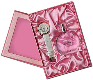 Avighna Women's Combo Set of Watch and Perfume