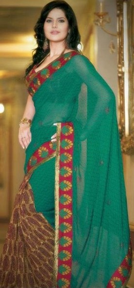 Hot Actress Zarine Khan Saree Latest Photoshoot