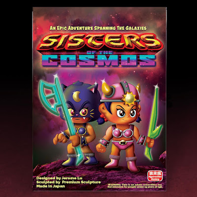 Designer Con 2022 Exclusive Sisters of the Cosmos Sofubi Figure by Hyperactive Monkey