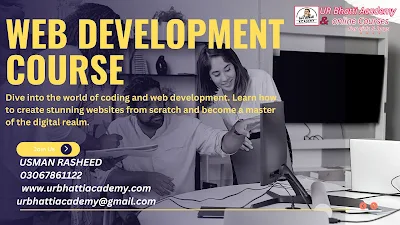 Web Development Online Course Ur Bhatti Academy