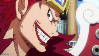 ワンピース アニメ 1083話 ユースタス・キッド EUSTASS KID ONE PIECE Episode 1083