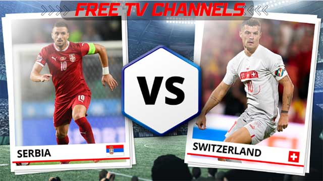 free channels broadcasting Serbia vs Switzerland match in world cup 2022