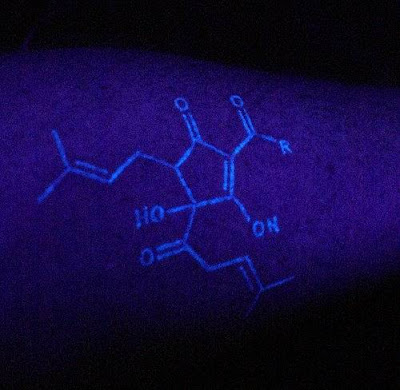 light and UV ink tattoos.
