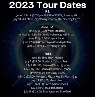 Electric Youth 2023  European Tour Dates