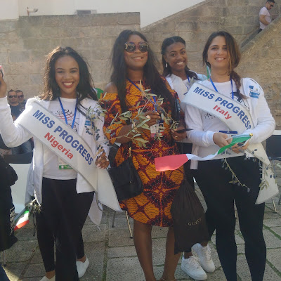 The reigning Miss Peace Nigeria Queen, Melody Odiete John represents Nigeria at the Miss Progress International 2017, Puglia, Italy