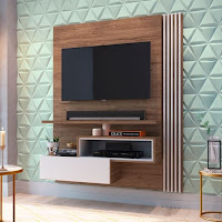 Muebles de madera para la TV con planos