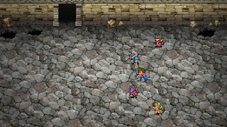 Romancing Saga 2 Remaster Battle Background Sunken Tower