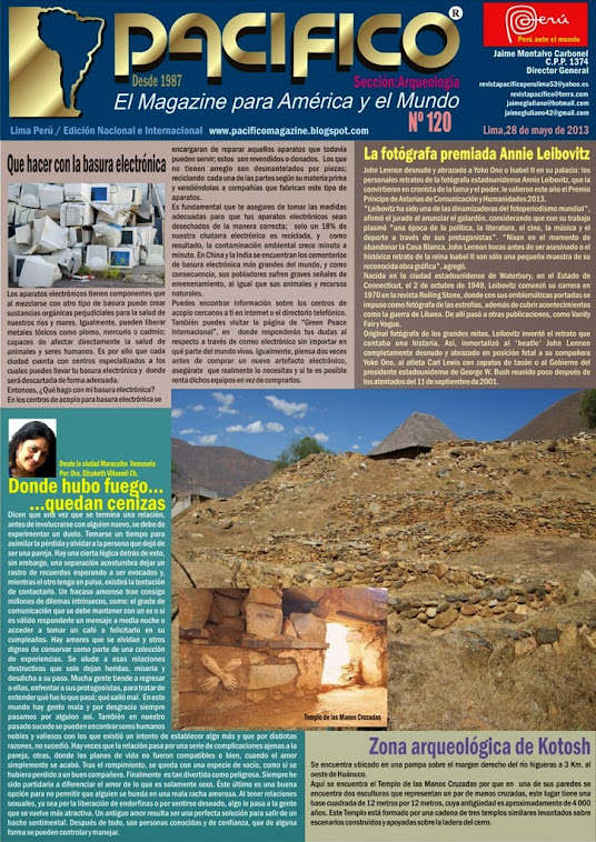 Revista Pacífico Nº 120 Arqueología