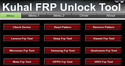 Kuhal FRP Unlock Tool – Latest frp Bypas tool – FRP All Brands
