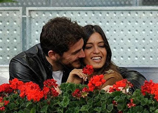 Iker Casillas with Girlfriend