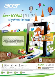 Harga Dan Spesifikasi Acer Iconia B1