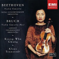 Beethoven,Bruch Violin Concertos by Chung and Tennstedt EMI 1CD