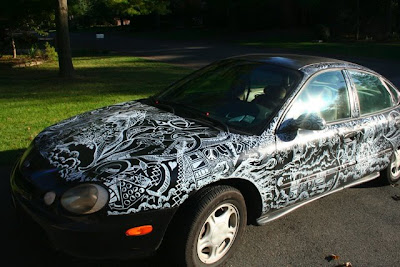 Ford Torus Sharpie Art Car