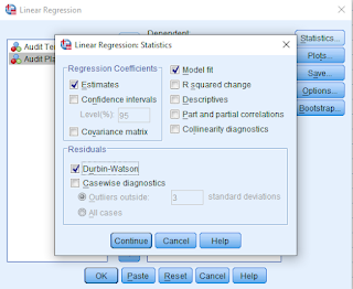 Cara Uji Autokorelasi dengan Durbin Watson di Spss dan Eviews Part 3 masraffi