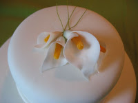 hélène fondant designer-lis de calla-Calla lily