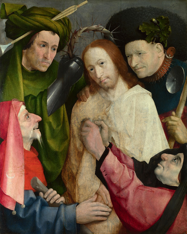 Hieronymus Bosch - Christ Mocked 1490-1500