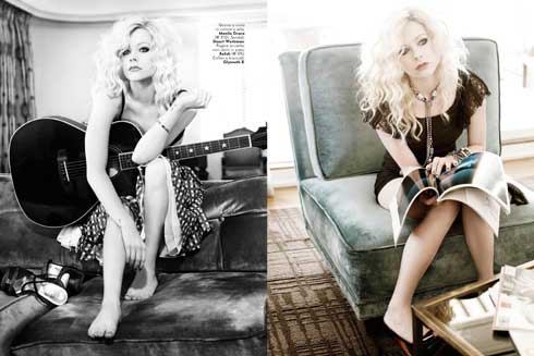 Fotos de Avril Lavigne Revista Vanity Fair 2011 Telenovelas Gratis