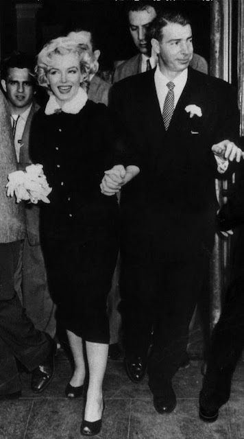 Marilyn Monroe e Joe Di Maggio casamento