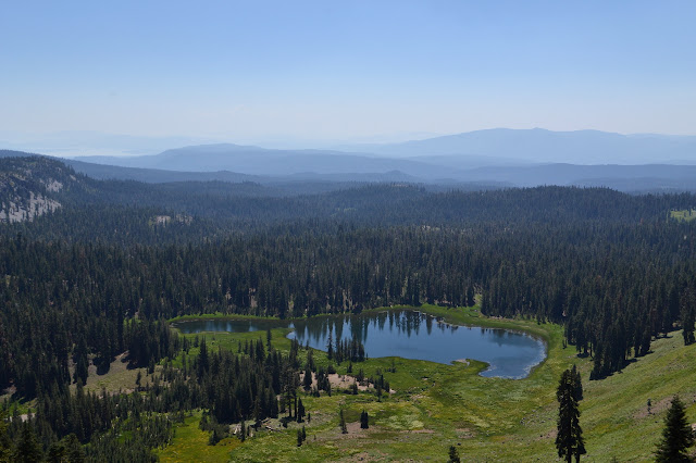 Crumbaugh Lake from above