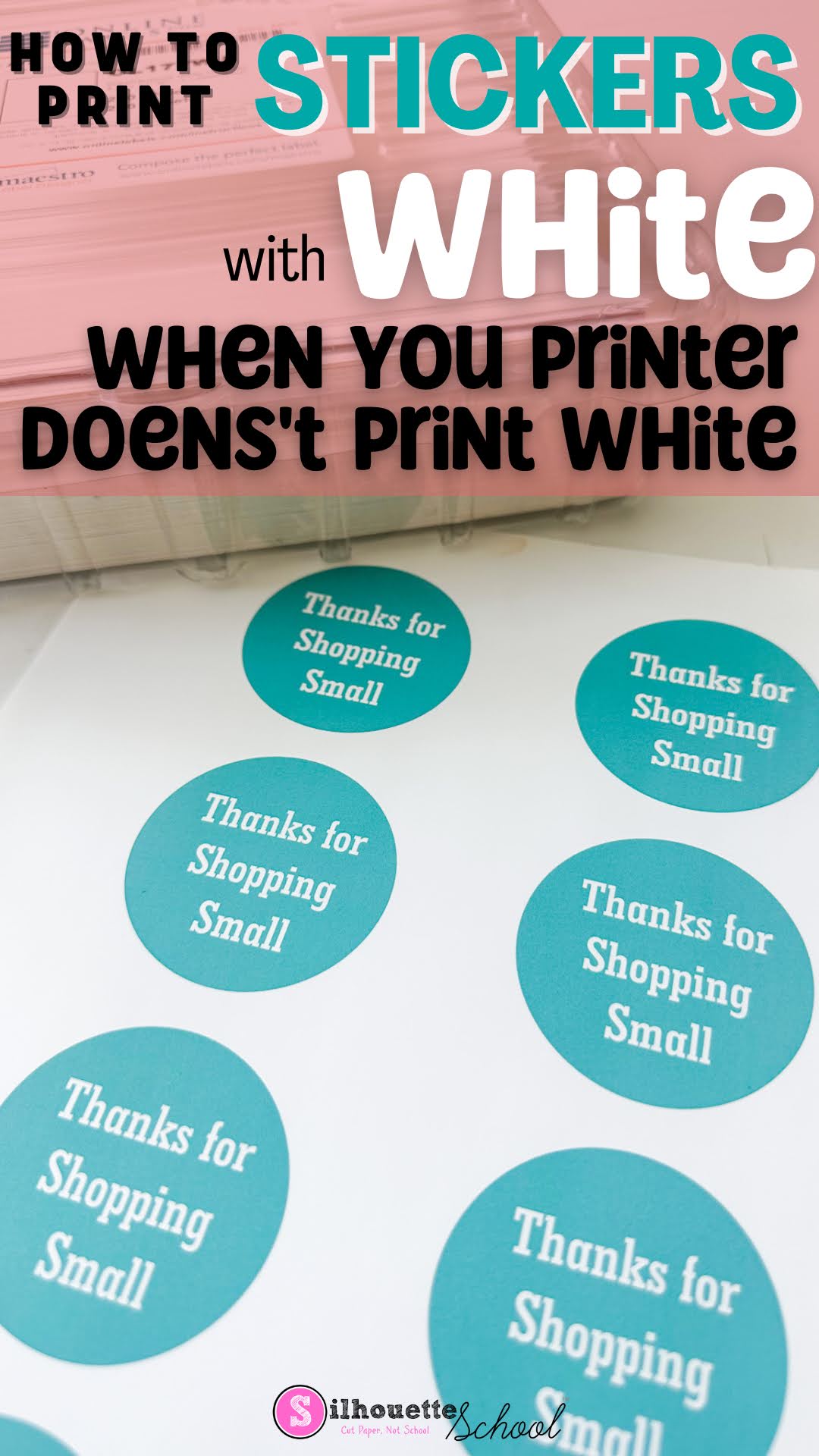 How to Print Vinyl Wraps Using Sublimation Tumbler Templates and Inkjet  Printable Vinyl - Silhouette School