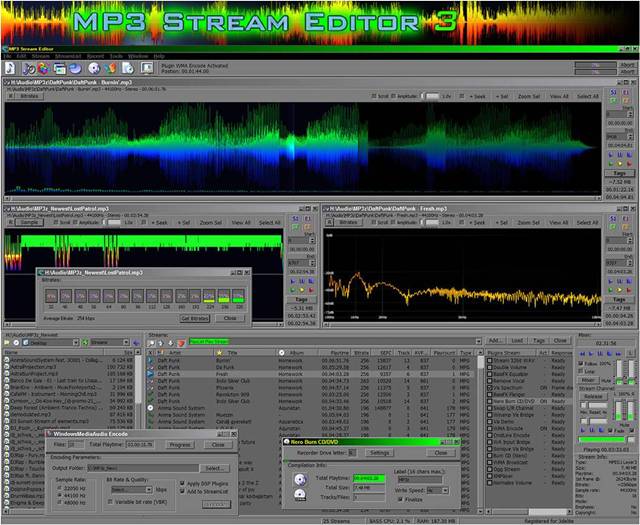 download  MP3 Stream Editor 3.4.4.2926 is an MP3 cutter/splitter/joiner/editor, and multi channel audio file