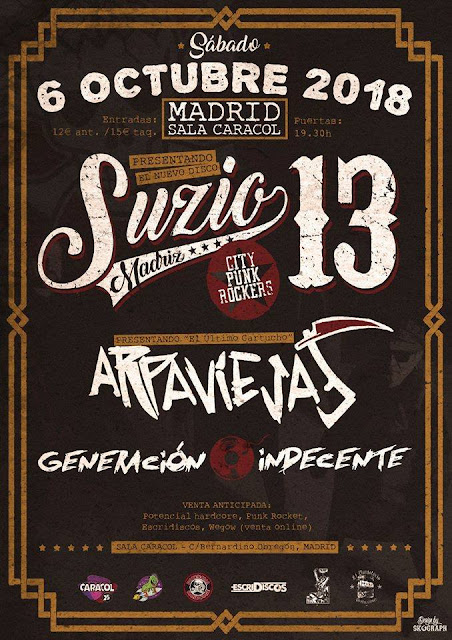 Arpaviejas y Suzio 13 en Madrid