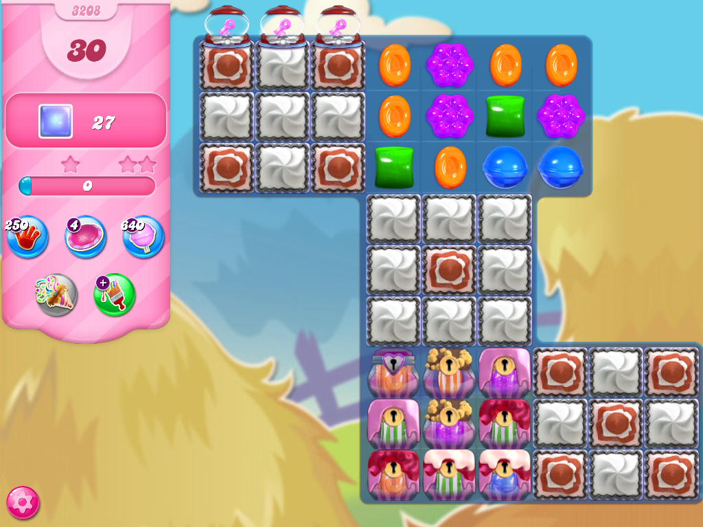 Candy Crush Saga level 3208