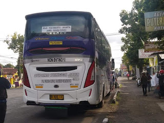 Bus Sudiro Tungga Jaya Jalur Selatan Via Purworejo - Kebumen