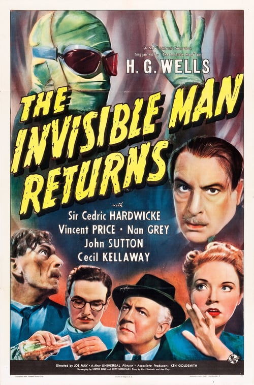 Download The Invisible Man Returns 1940 Full Movie With English Subtitles