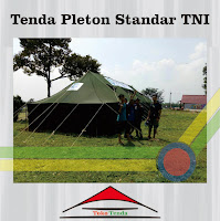Harga Tenda Pleton TNI, Penjual Tenda Pleton Standar TNI dengan Harga dan Kualitas Maksimal