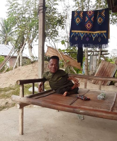 Muhammad Haikal Butuh Kursi Roda Khusus