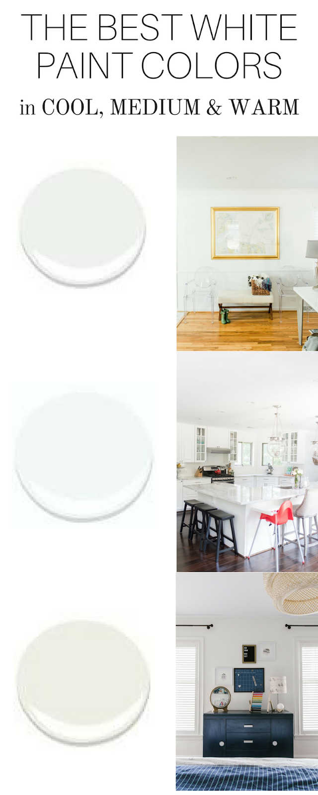 The Best White Paint Colors In Cool