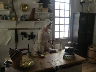 Colonial Williamsburg Wigmaker at work