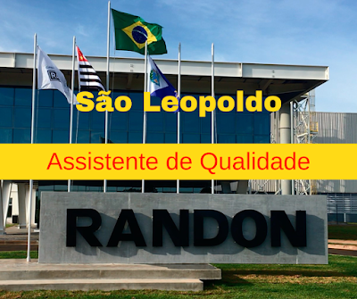 RandoCorp abre vaga para Assistente de Qualidade em São Leopoldo