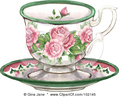 Vintage  Cup Art results Saucer Clip Related: And vintage cup Tea