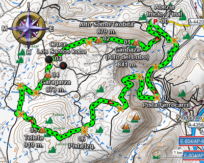 Ampliar plano del recorrido